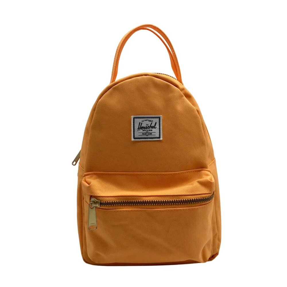 Herschel Orange Fabric Mini Nova Backpack